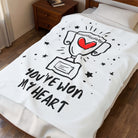 You’ve Won My Heart Romantic Sex Gifts Blanket