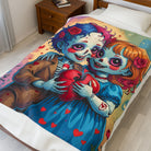 Dead Dolls in Love | Mix & Match Soft Fun-Flirty Lovers’ Blankets