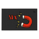 Sex Magnet Dark Grey | Mix & Match Soft Fun-Flirty Lovers’ Towels