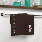 Nectar Napkins Brand Chocolate Microfiber Nut Rag