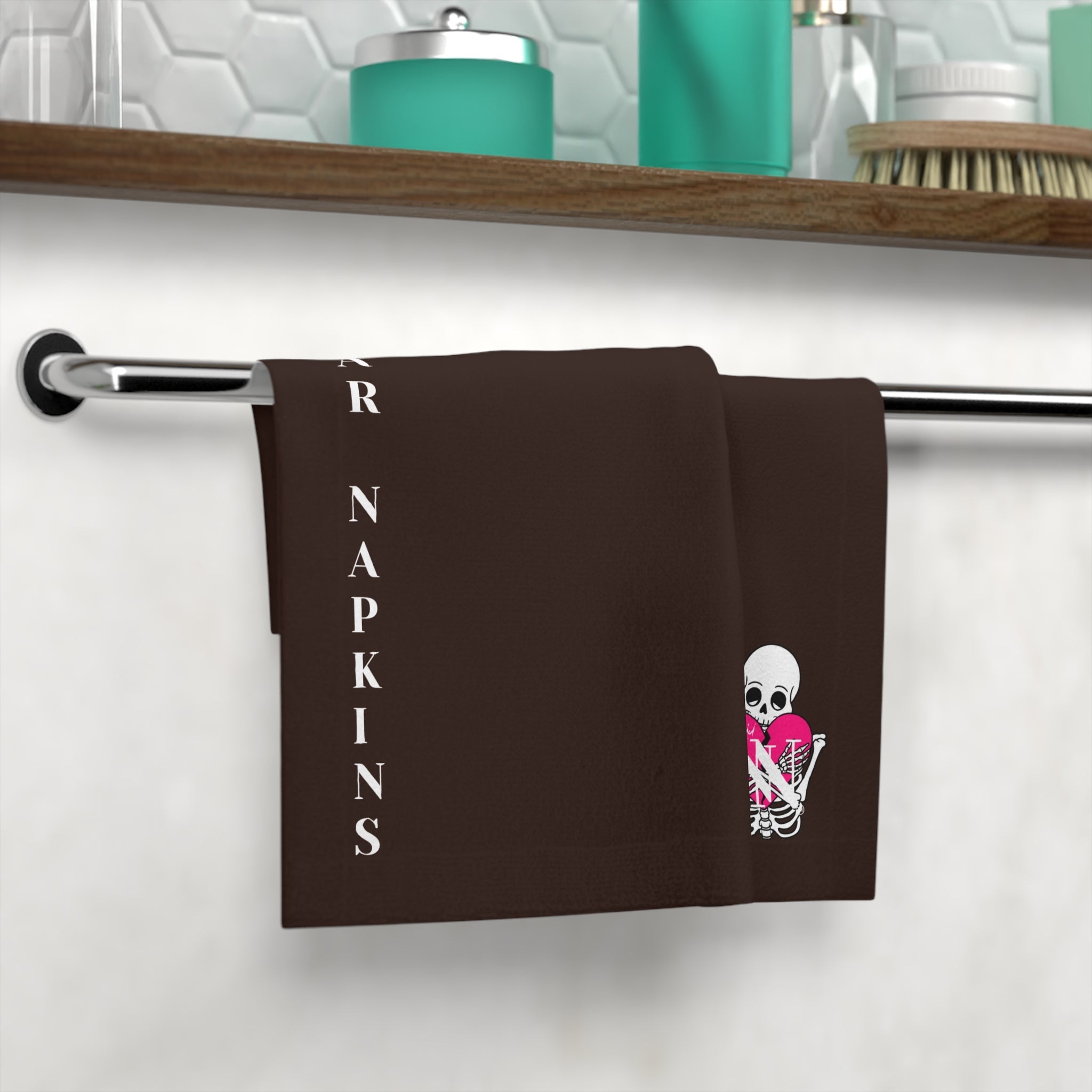 Nectar Napkins Brand Chocolate Microfiber Nut Rag