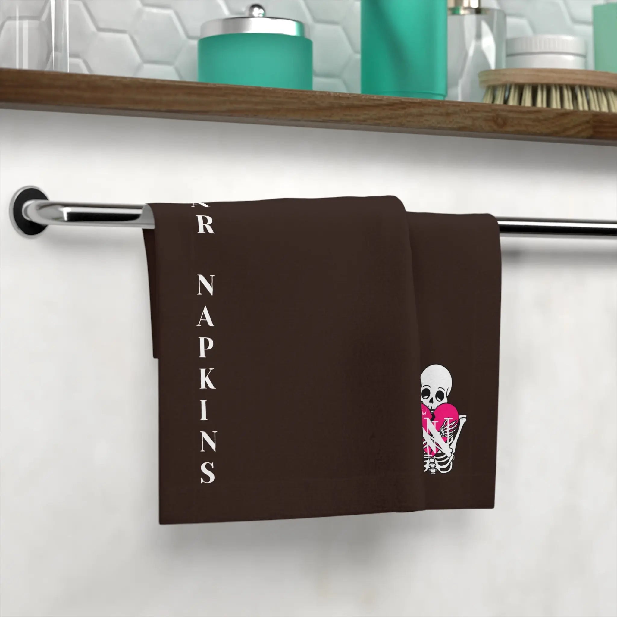 Nectar Napkins Brand Chocolate Microfiber Nut Rag