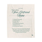 How to Make Your Girlfriend Happy | Mix & Match Soft Fun-Flirty Lovers’ Blankets
