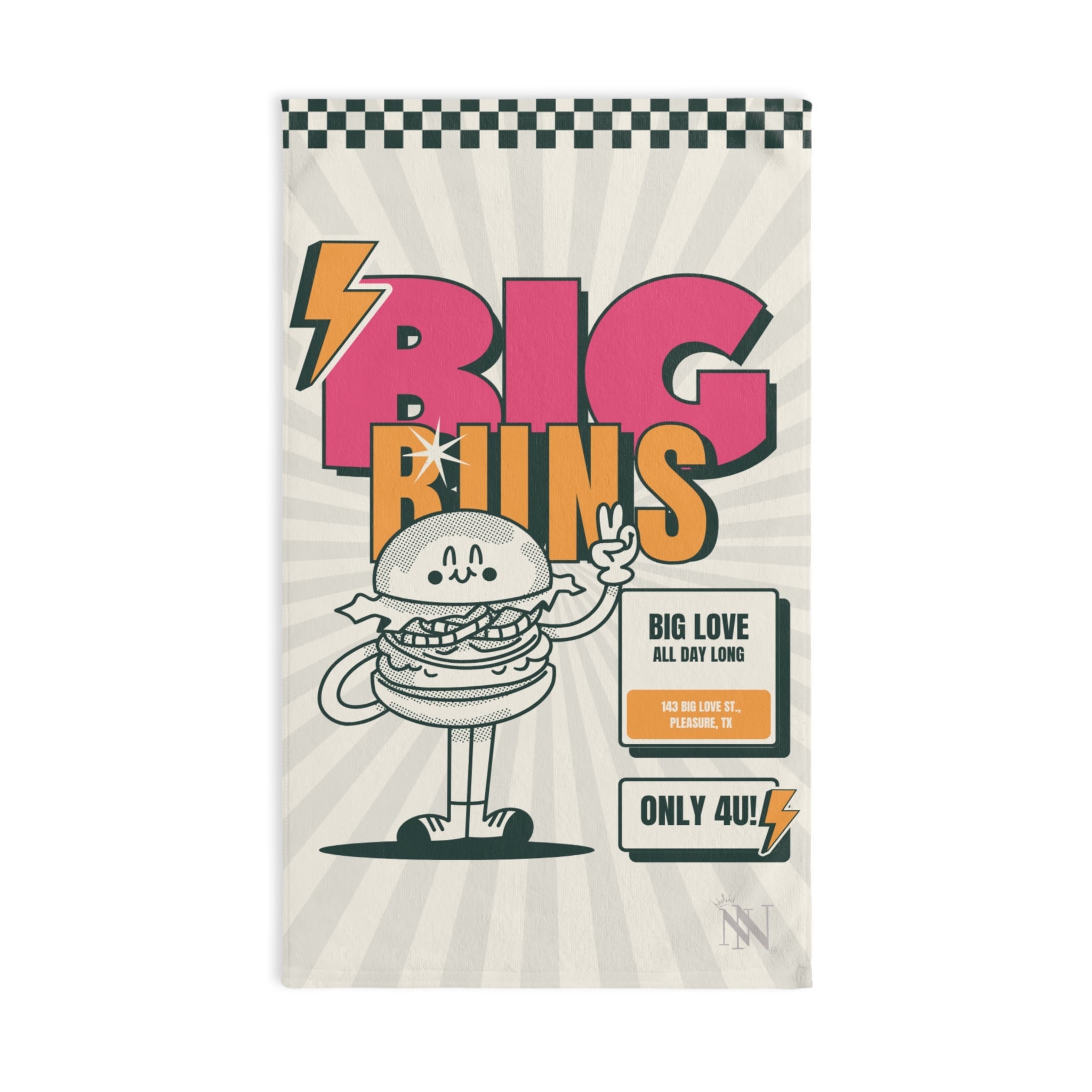 Big Buns Cum Towel