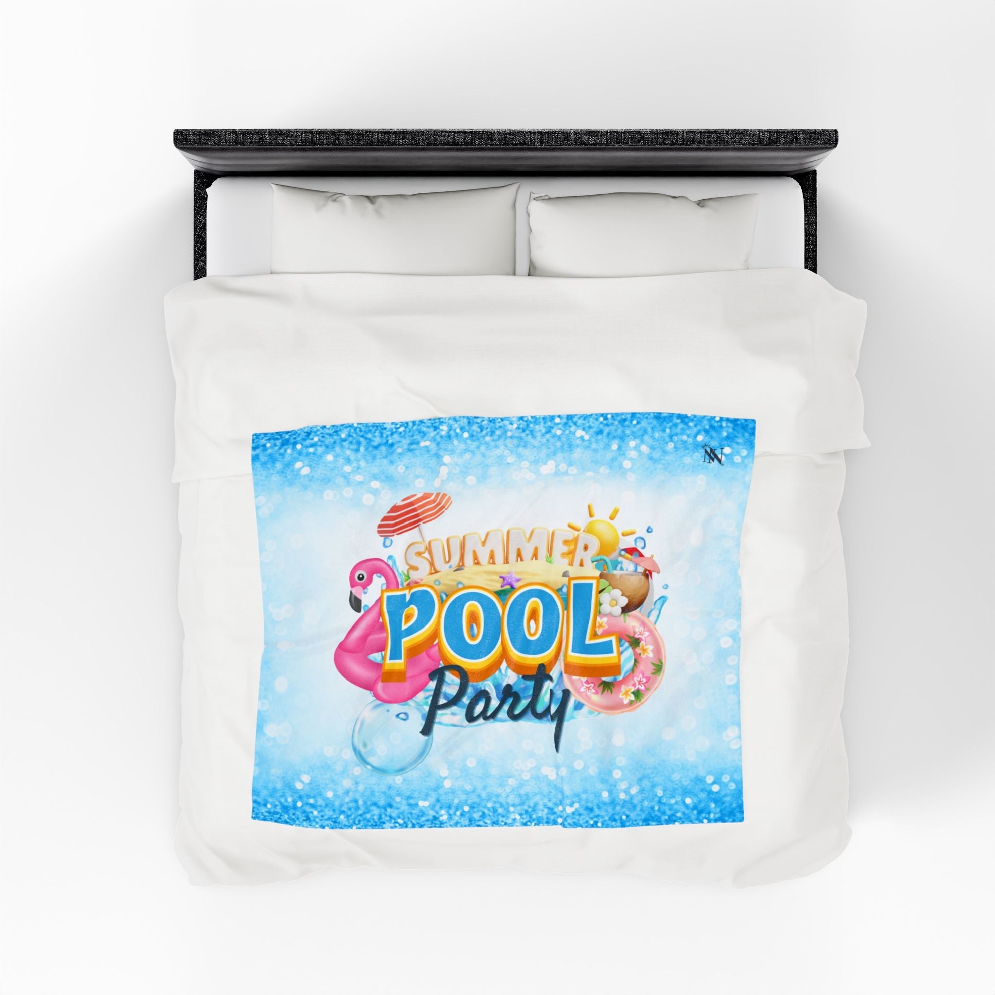 Summer Pool Party | Mix & Match Soft Fun-Flirty Lovers’ Blankets