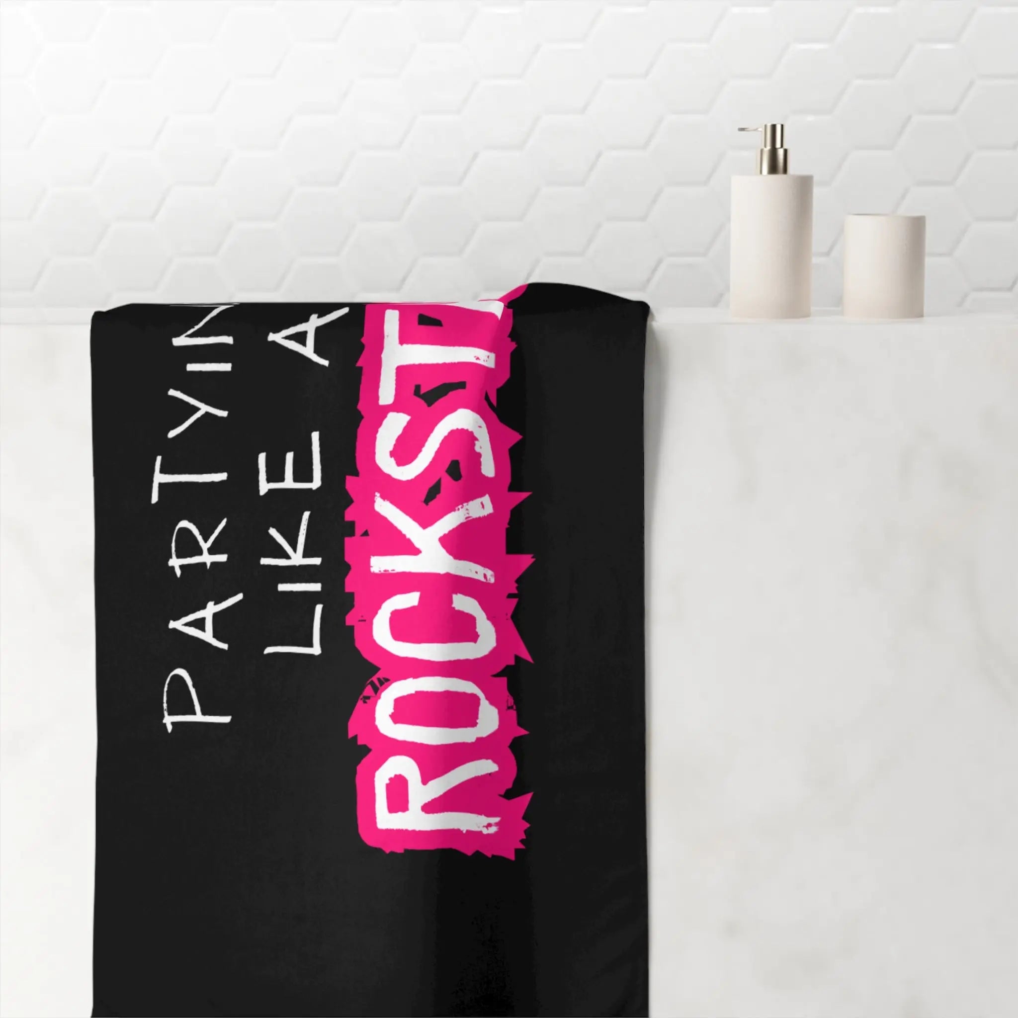 Partying Like a Rockstar! Anal Sex Towel