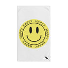 Happy Face Sticker Cum Towel