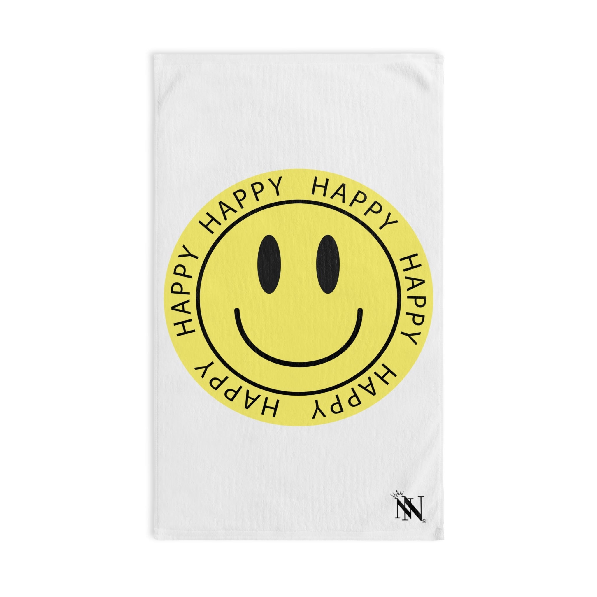 Happy Face Sticker Cum Towel