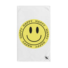 Happy Face Sticker | Mix & Match Classic Fun-Flirty Lovers’ Towels
