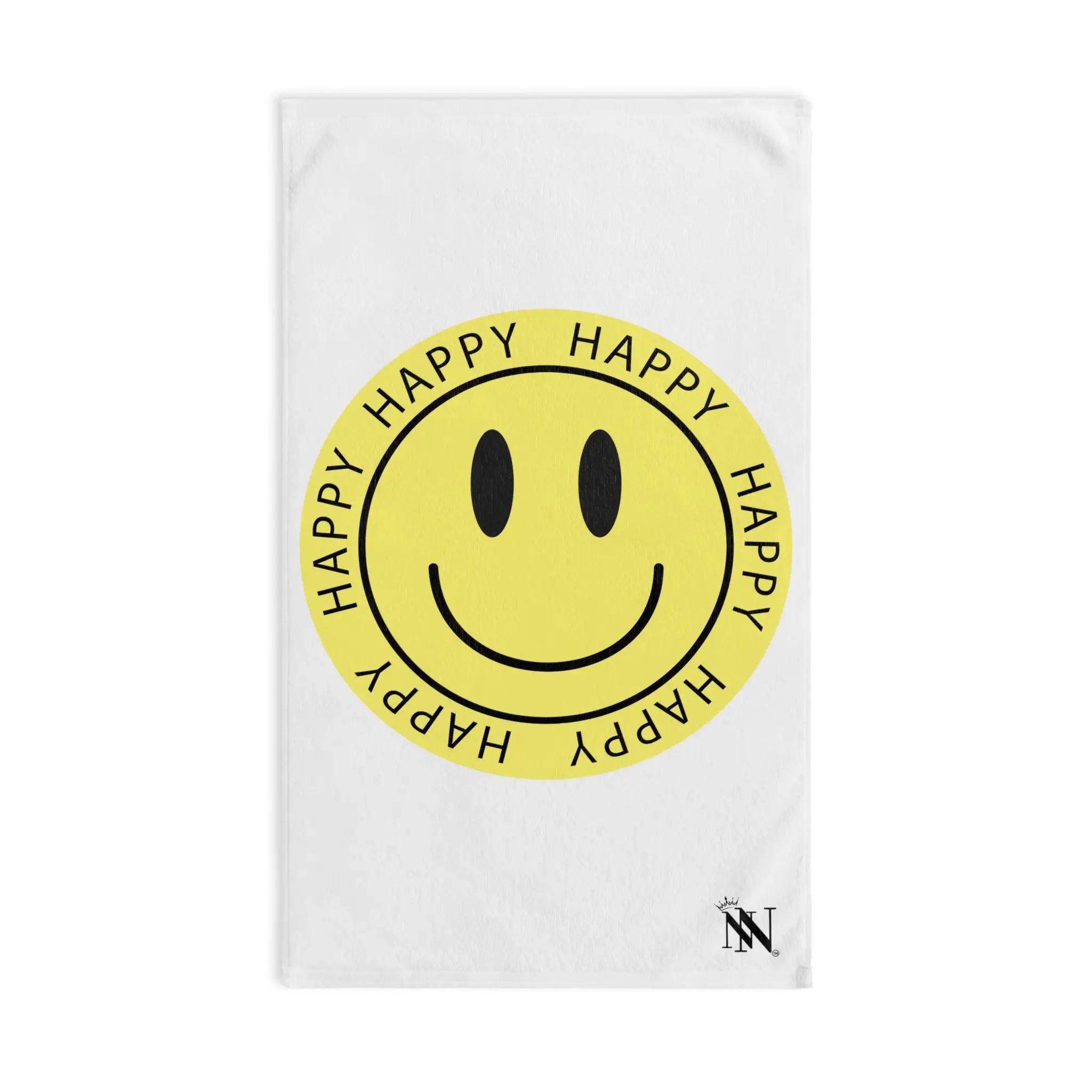 Happy Face Sticker Cum Towel