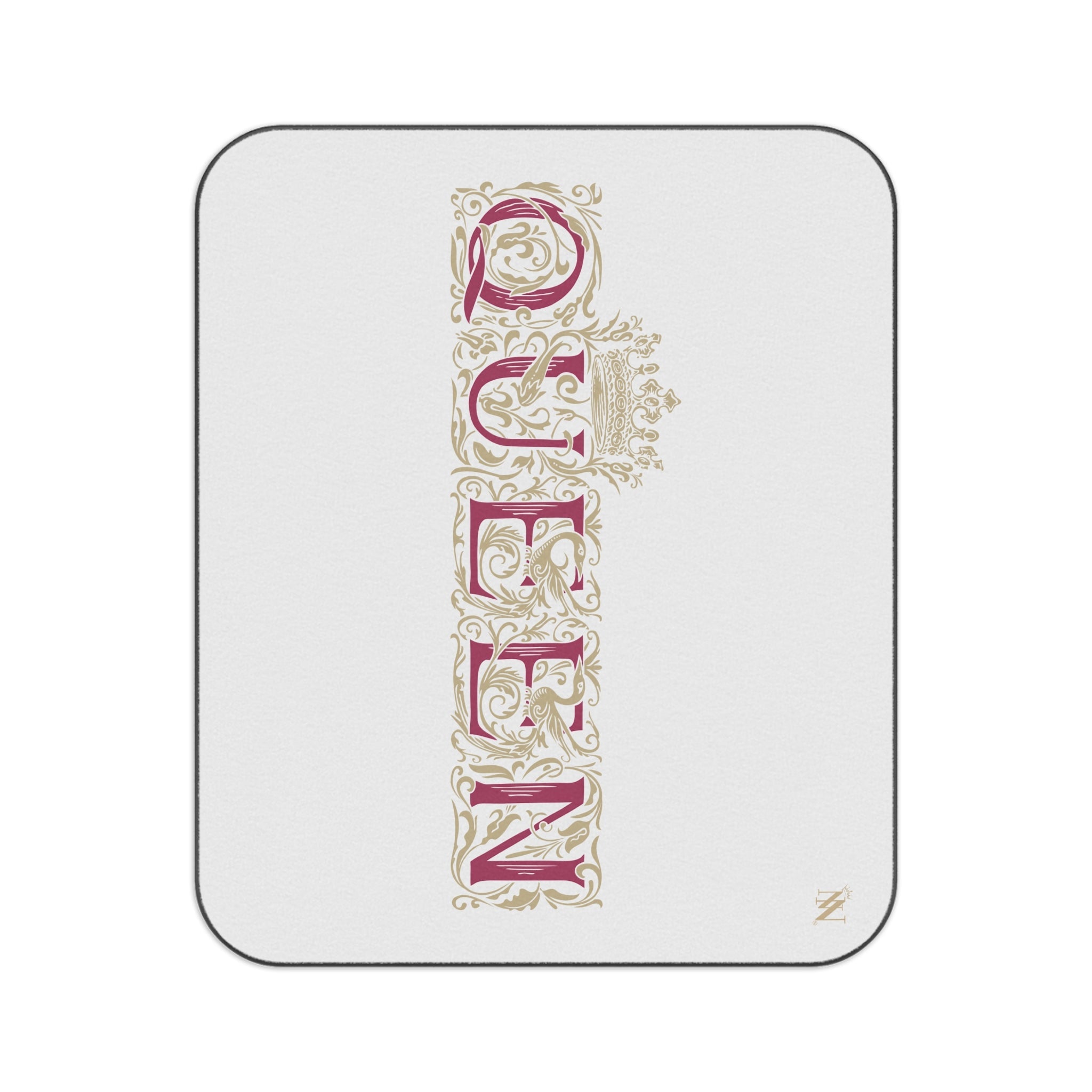 Gold Filigree Queen | Mix Match Fun-Flirty Lovers’ Water-Resistant Blankets