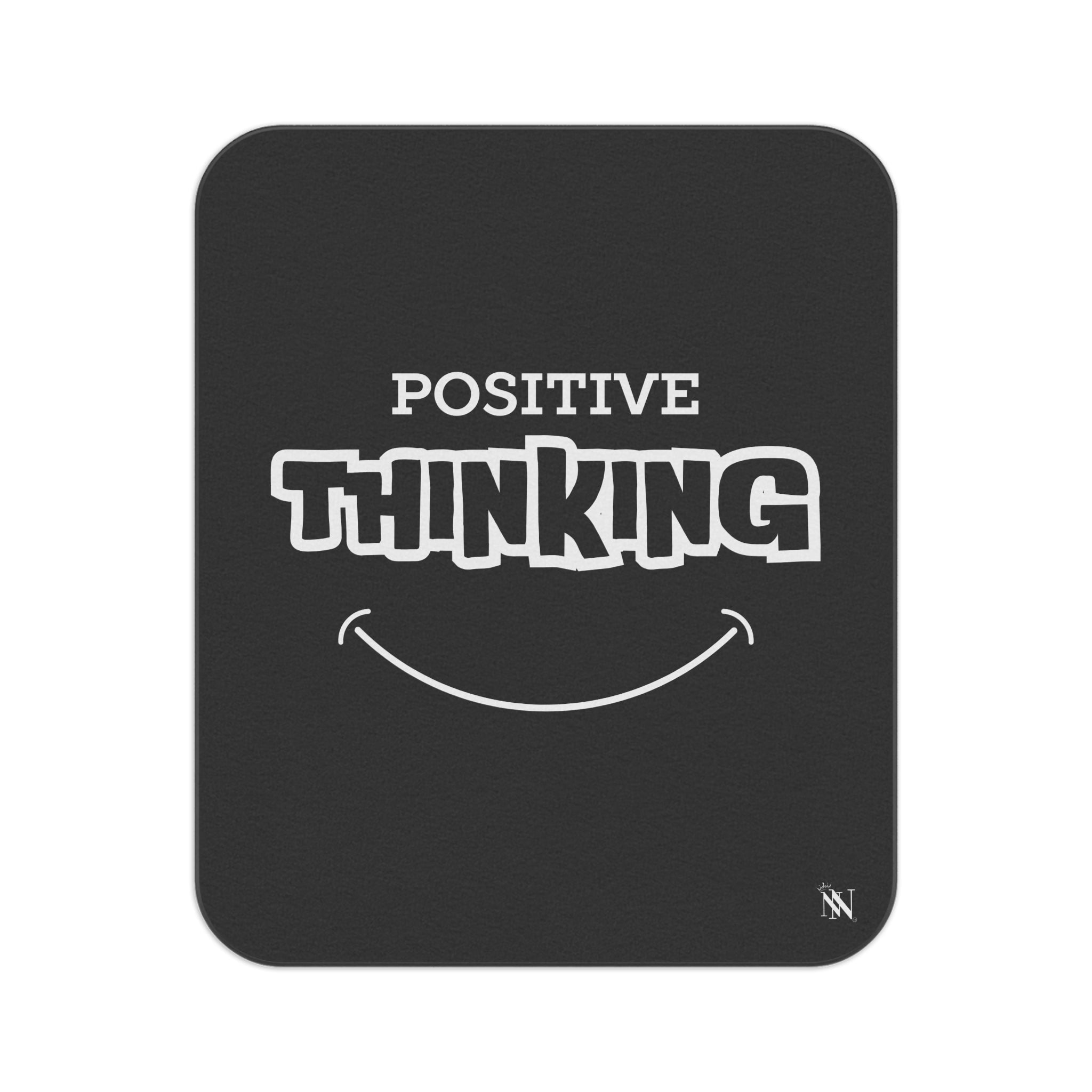 Positive Thinking Smile | Mix Match Fun-Flirty Lovers’ Water-Resistant Blankets