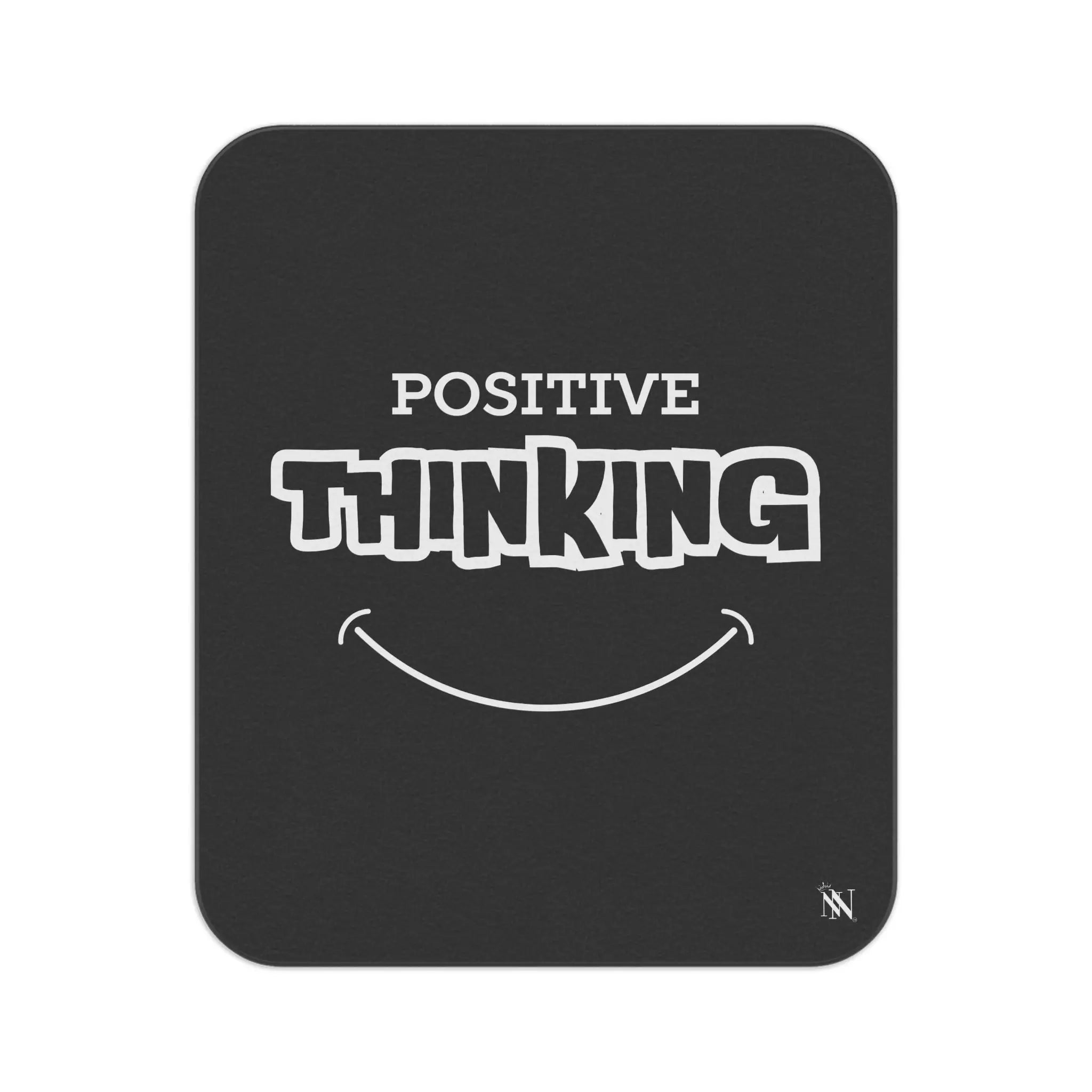 Positive Thinking Smile | Mix Match Fun-Flirty Lovers’ Water-Resistant Blankets