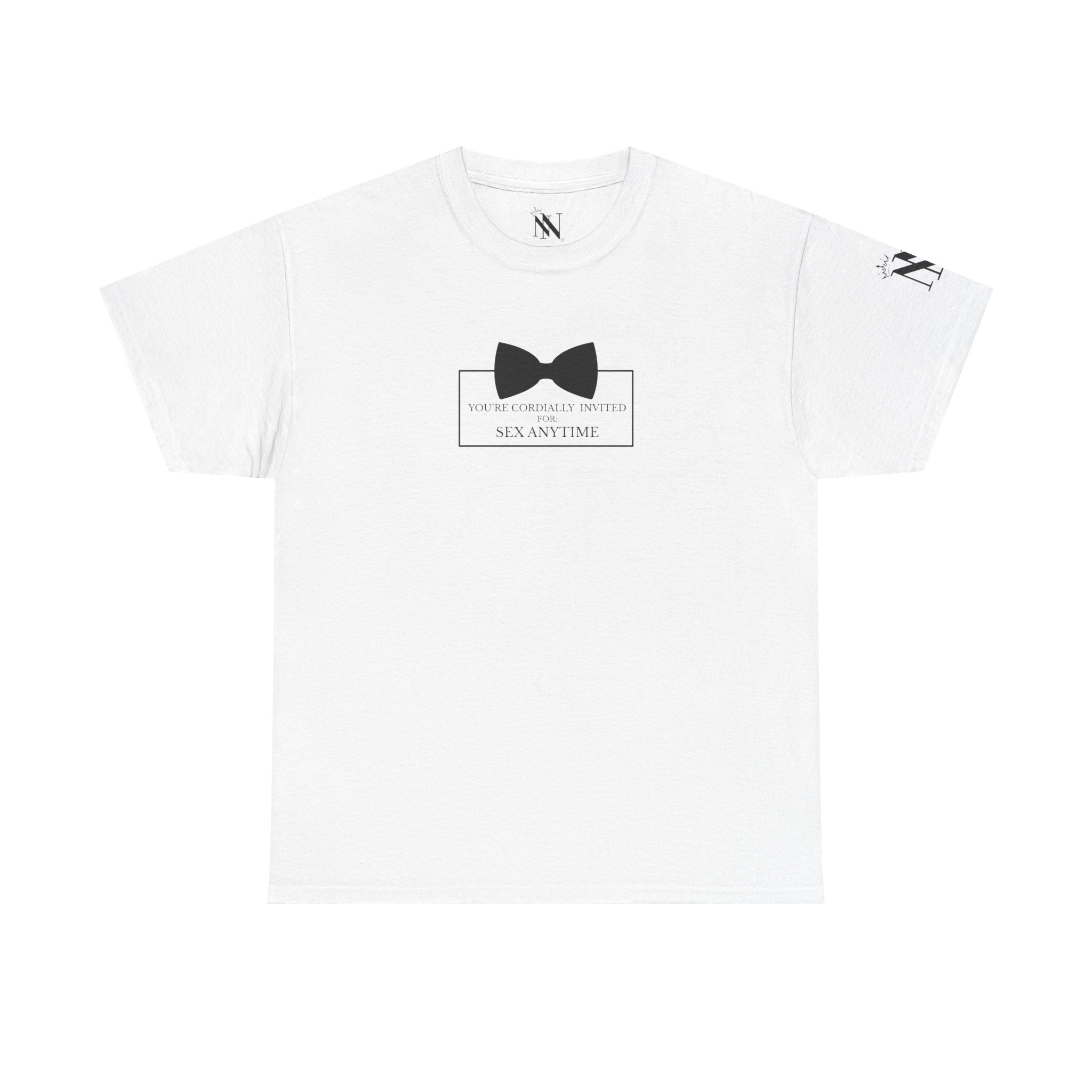 Cordially Invited Sex | Mix & Match 100% Cotton Fun-Flirty Lovers’ Tees