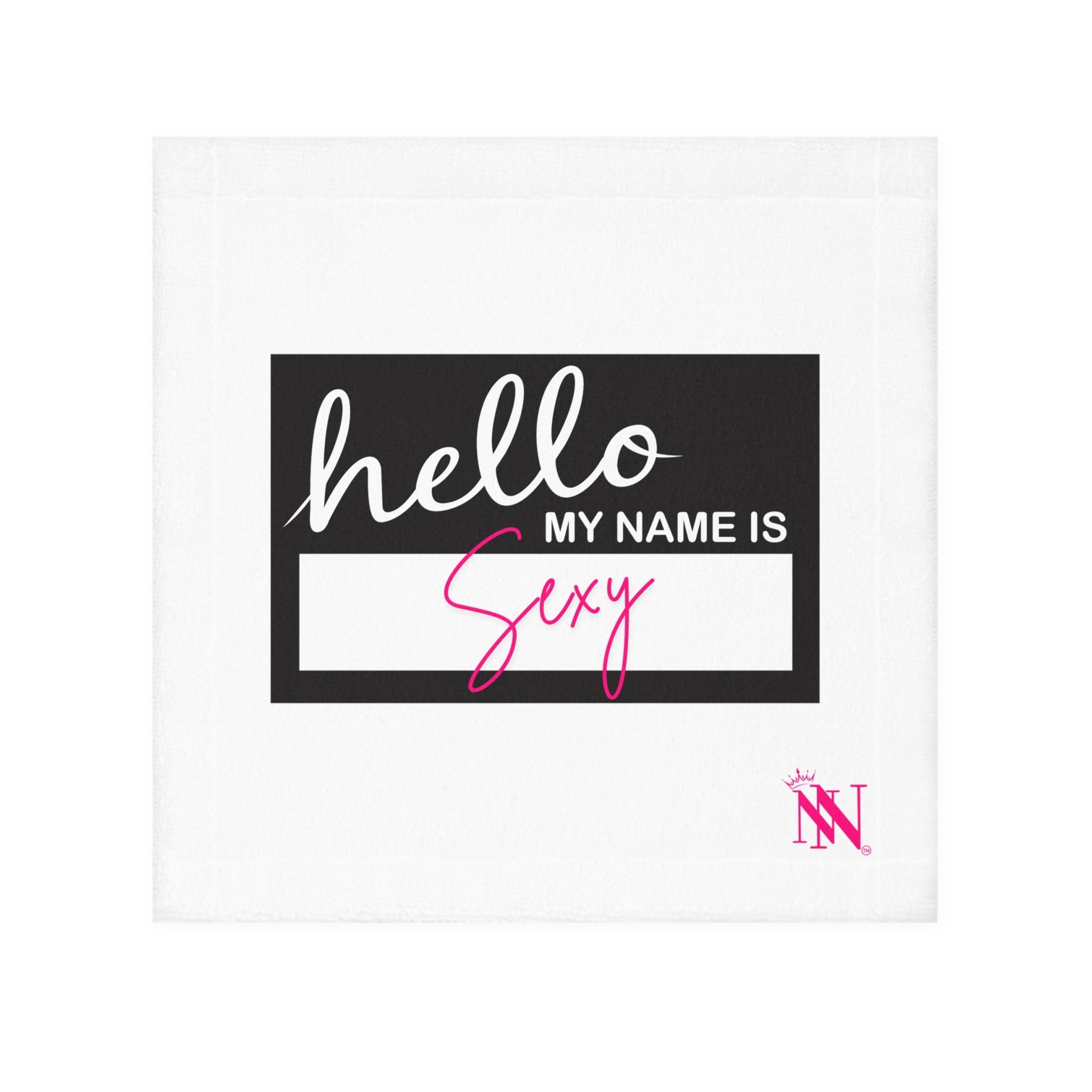 Hello My Name Is Sexy Tag | Mix & Match Lils’ Fun-Flirty Lovers’ Towels