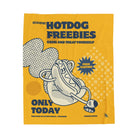 Hot Dog Freebies | Mix & Match Velveteen Fun-Flirty Lovers’ Blankets