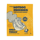 Hot Dog Freebies | Mix & Match Velveteen Fun-Flirty Lovers’ Blankets