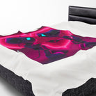 AI Robot Love | Mix & Match Velveteen Fun-Flirty Lovers’ Blankets