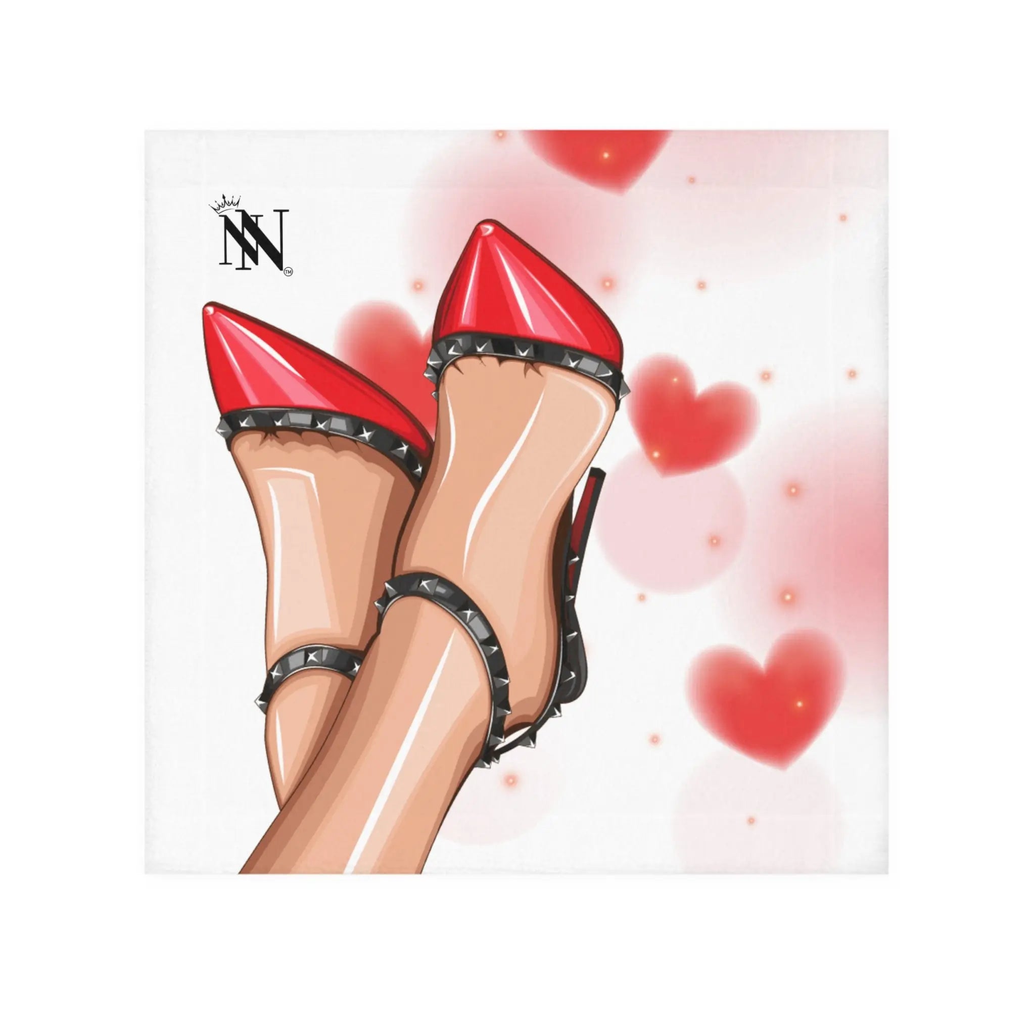 Sexy Heels Up Baby | Mix & Match Lils’ Fun-Flirty Lovers’ Towels