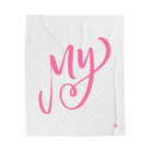 My Love | Mix & Match Velveteen Fun-Flirty Lovers’ Blankets