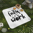 I’m Not Lazy | Mix Match Fun-Flirty Lovers’ Water-Resistant Blankets