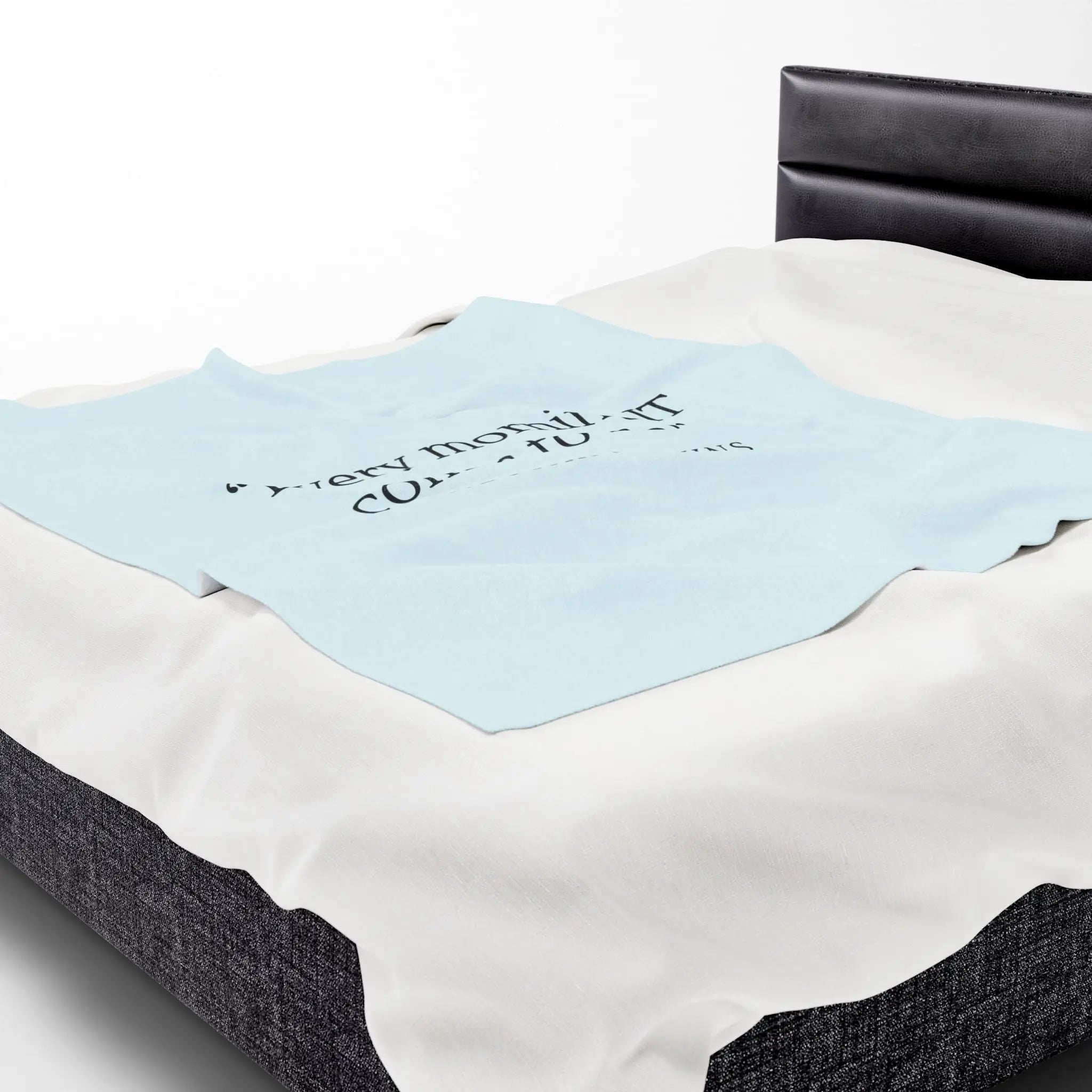 Every Morning It Comes to Life | Mix & Match Velveteen Fun-Flirty Lovers’ Blankets