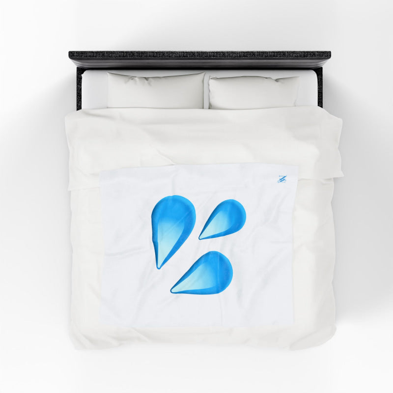 Wet Emoji | Mix & Match Soft Fun-Flirty Lovers’ Blankets