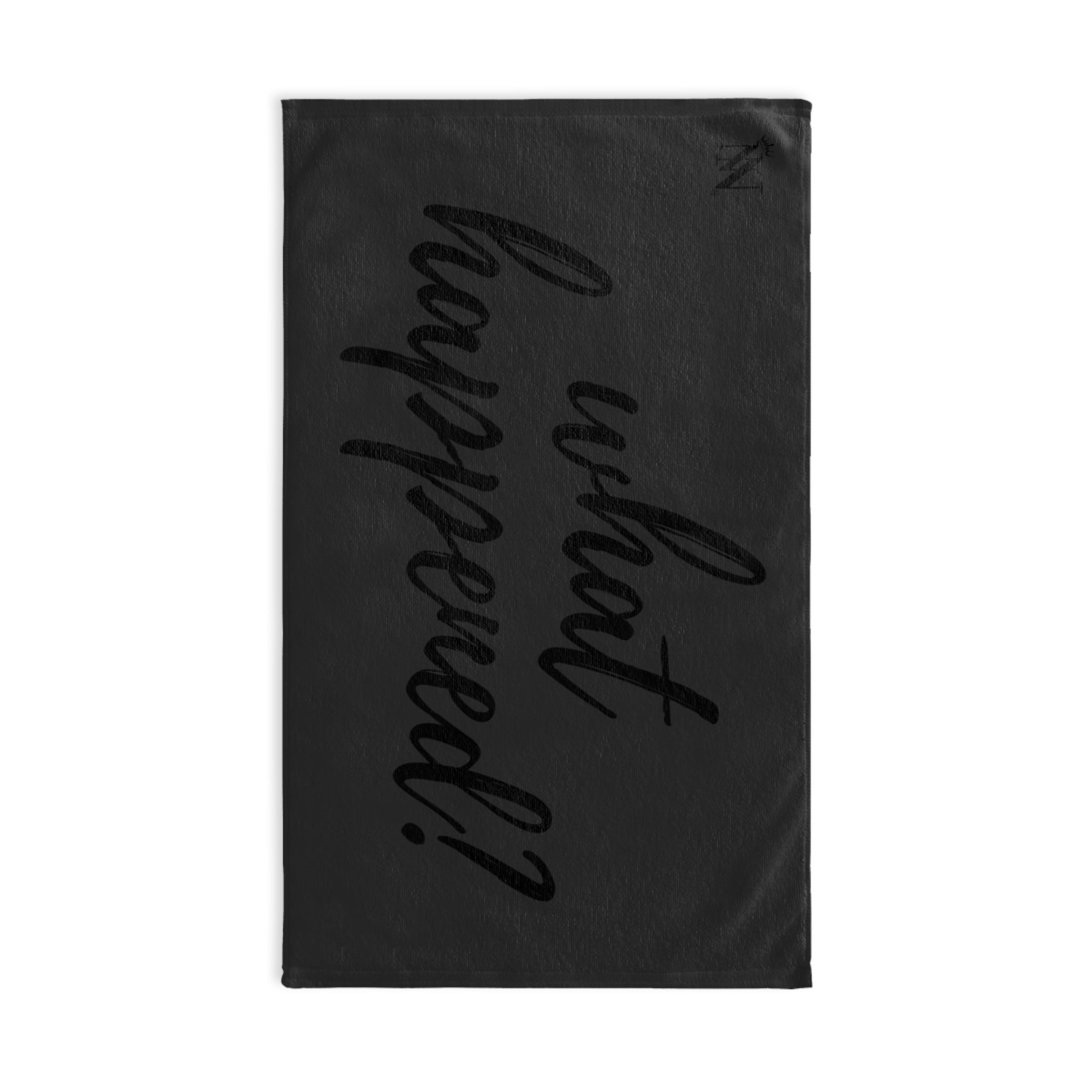 What Happened? Dark Grey Cum Towel
