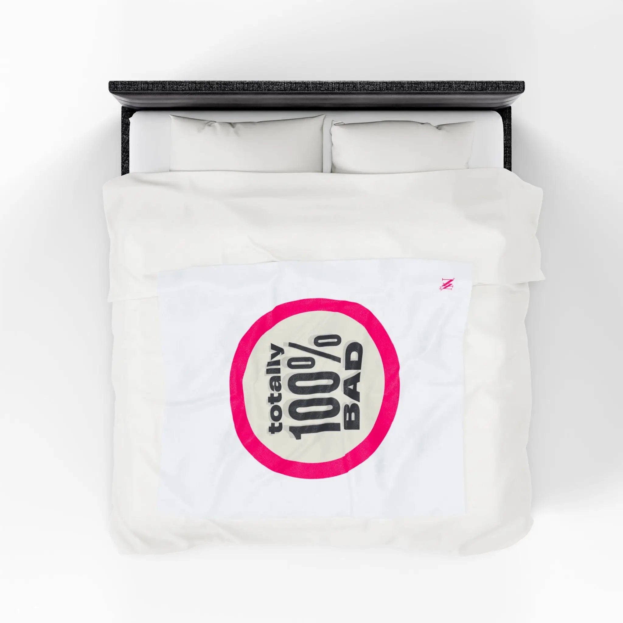 Totally 100% Bad | Mix & Match Soft Fun-Flirty Lovers’ Blankets