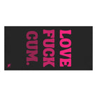Love Fuck Cum. | Nectar Napkins XL Fun-Flirty Lovers’ Towels