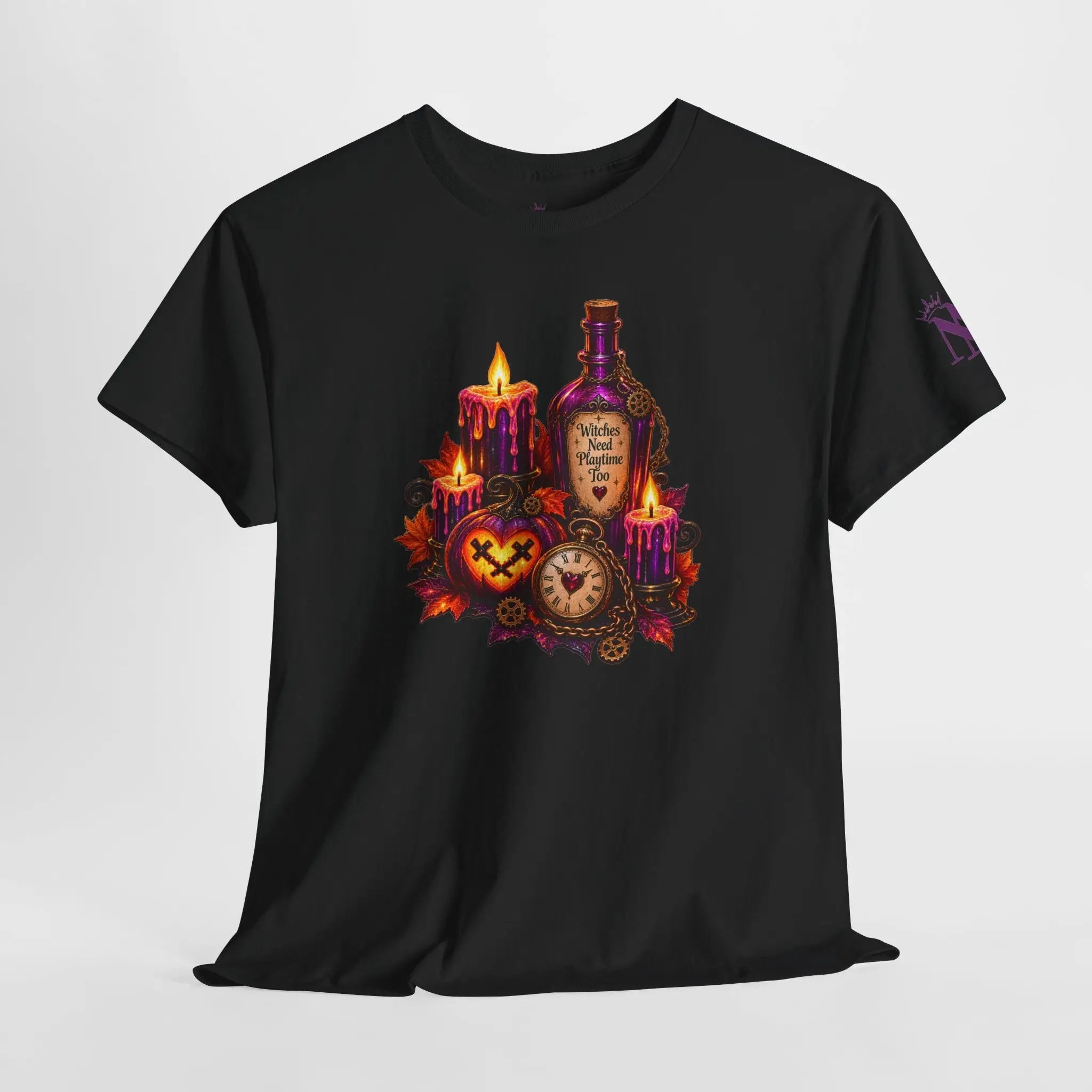 Witches Need Playtime Too | Nectar Napkins Fun-Flirty Lovers’ T-Shirts