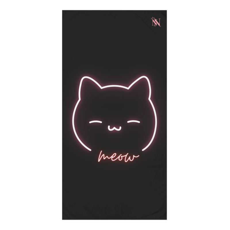 Meow Kitty Neon | Mix & Match XL Fun-Flirty Lovers’ Towels
