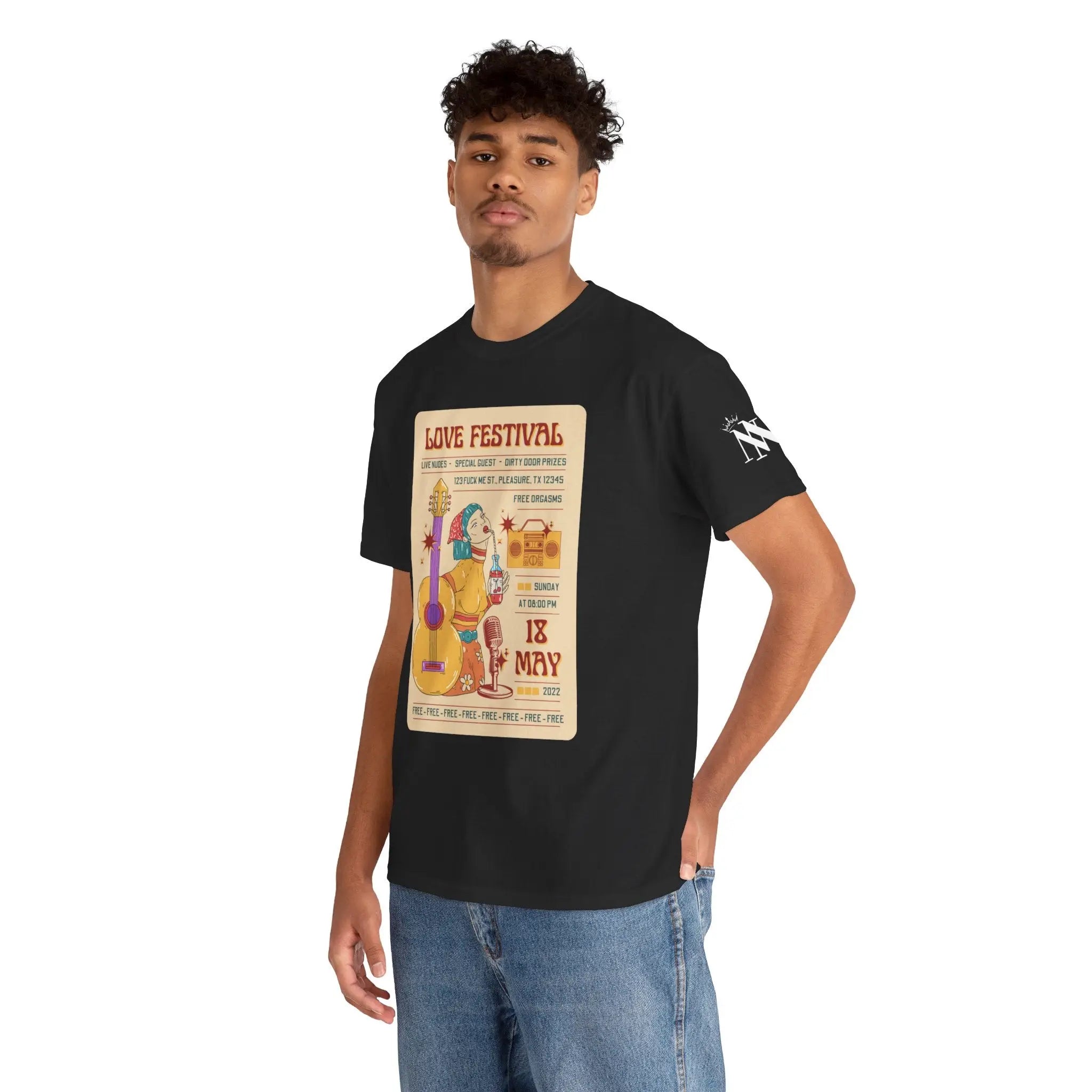 Love Festival! | Mix & Match 100% Cotton Unisex Fun-Flirty Lovers’ Tees