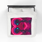 AI Robot Love | Mix & Match Velveteen Fun-Flirty Lovers’ Blankets