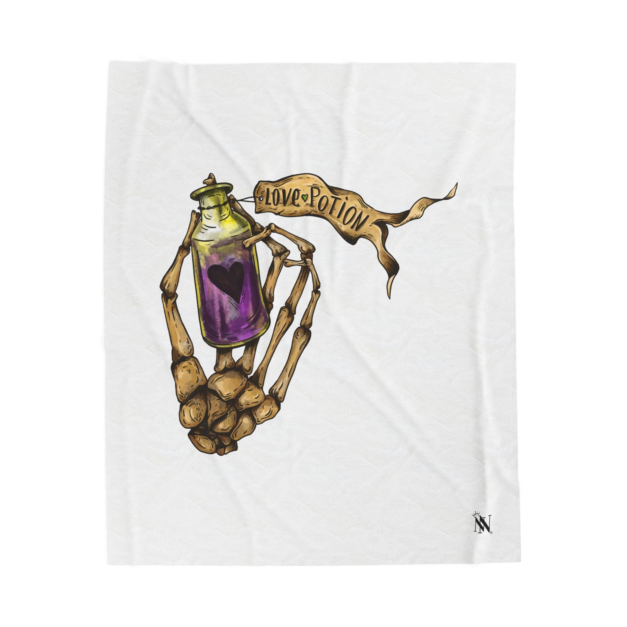 Death’s Love Potion | Mix & Match Soft Fun-Flirty Lovers’ Blankets