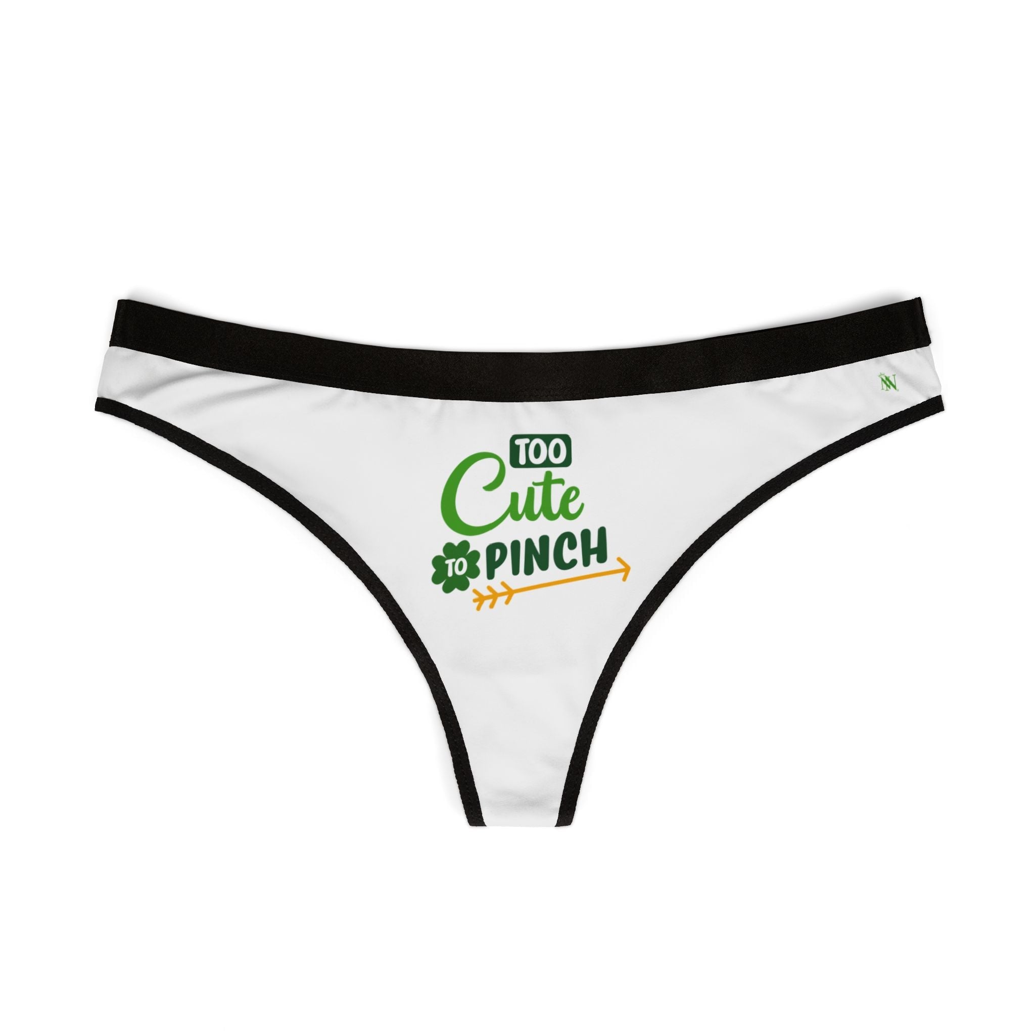Too Cute to Pinch St. Patrick’s Day | Mix & Match Women’s Fun-Flirty Lovers’ Thongs