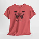 Flight of Love Skull Butterfly 100% Cotton T-Shirt