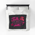 Talk Dirty to Me Sexy Lovers’ Blanket