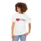 I Love Titties! | Mix & Match 100% Cotton Unisex Fun-Flirty Lovers’ Tees