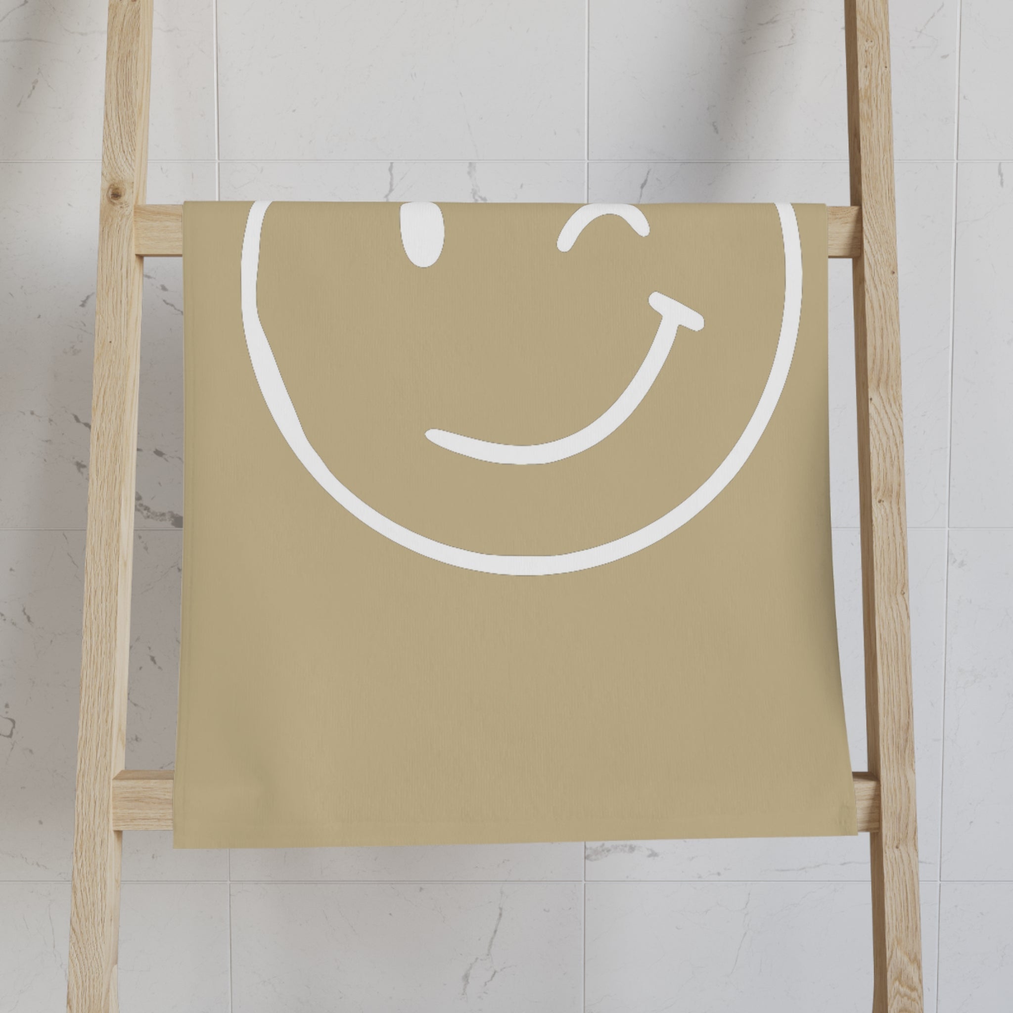 Wink Emoji Gold Cum Towel