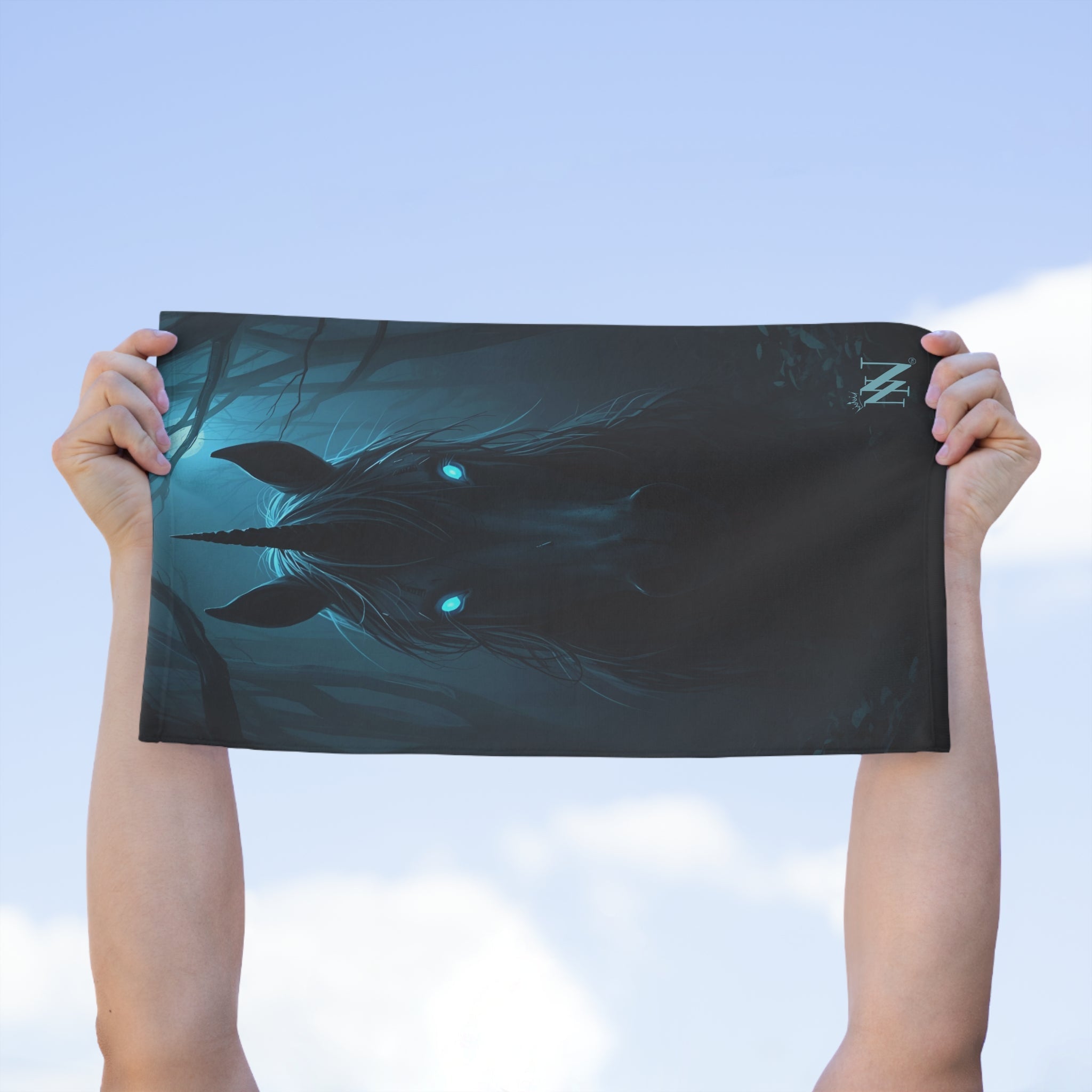 Dark Energy Unicorn Graphic | Mix & Match Soft Fun-Flirty Lovers’ Towels