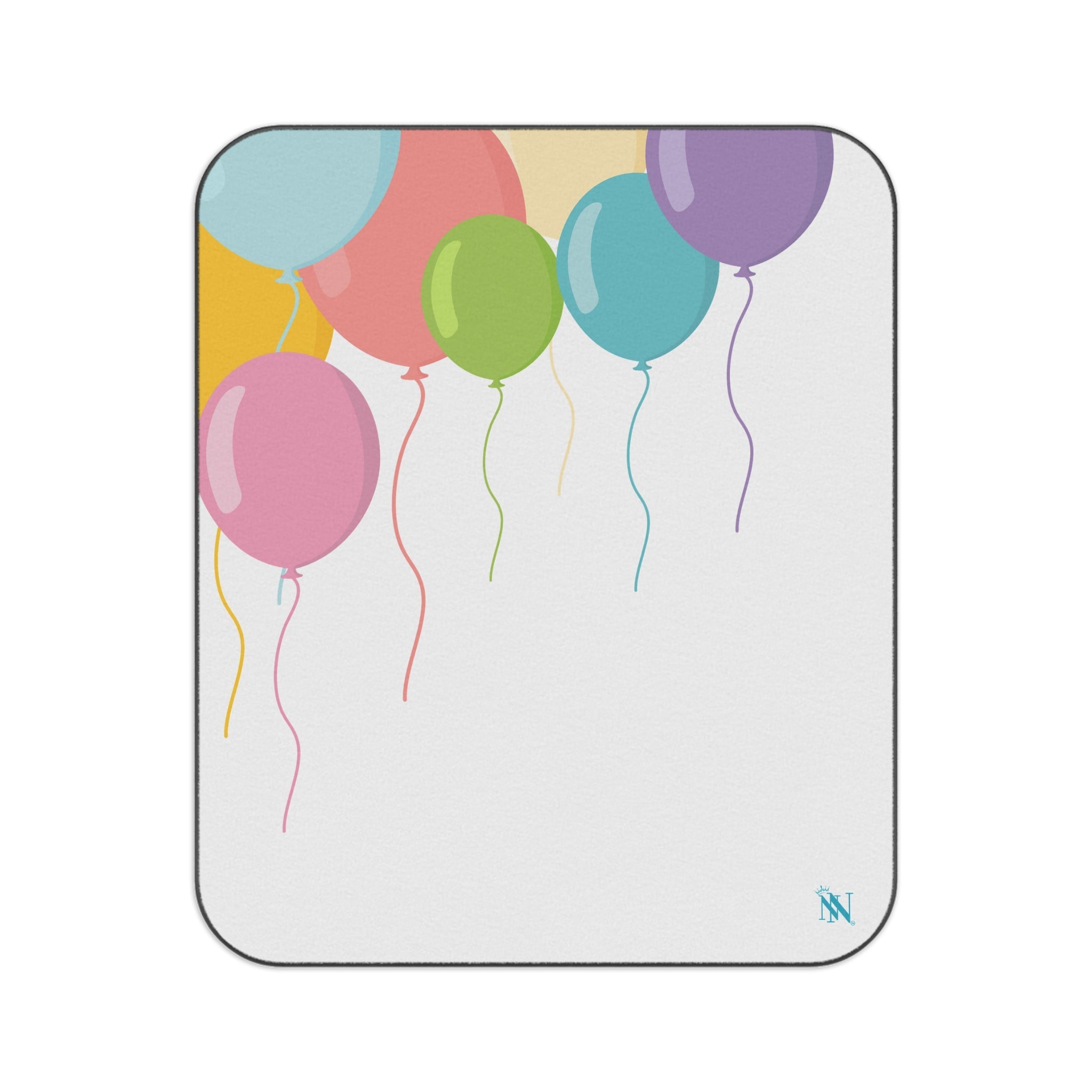 Birthday Balloon Party | Mix Match Fun-Flirty Lovers’ Water-Resistant Blankets