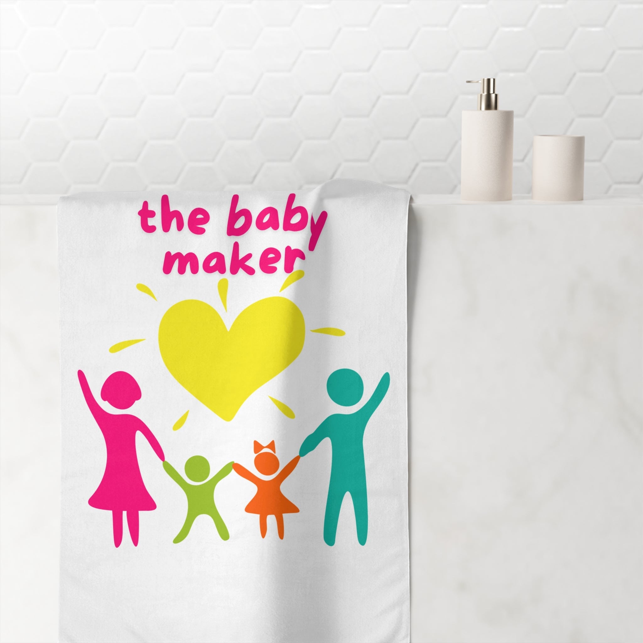 The Baby Maker | Mix & Match Naughty XL Fun-Flirty Lovers’ Towels