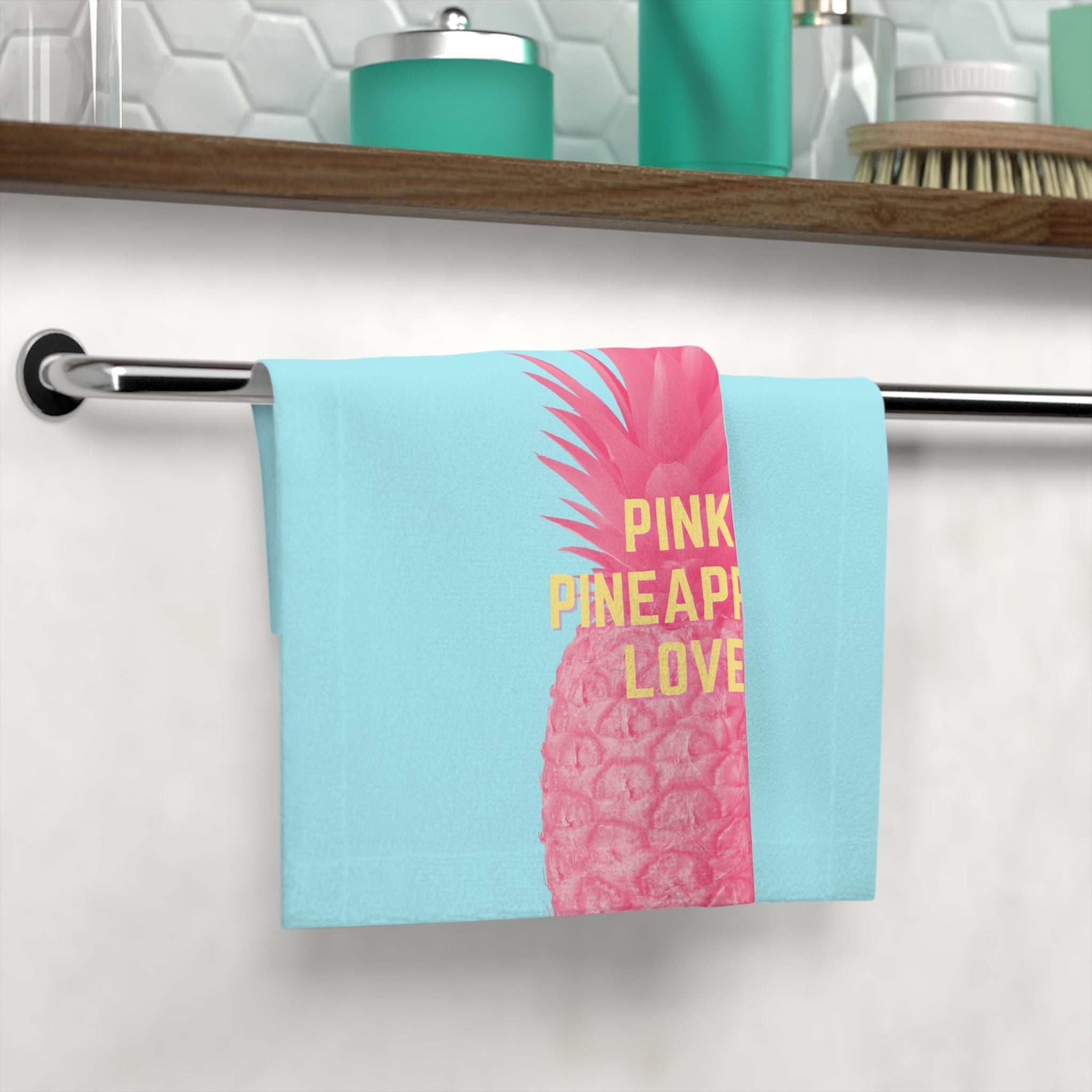 Pink Pineapple Love | Mix & Match Lils’ Fun-Flirty Lovers’ Towels