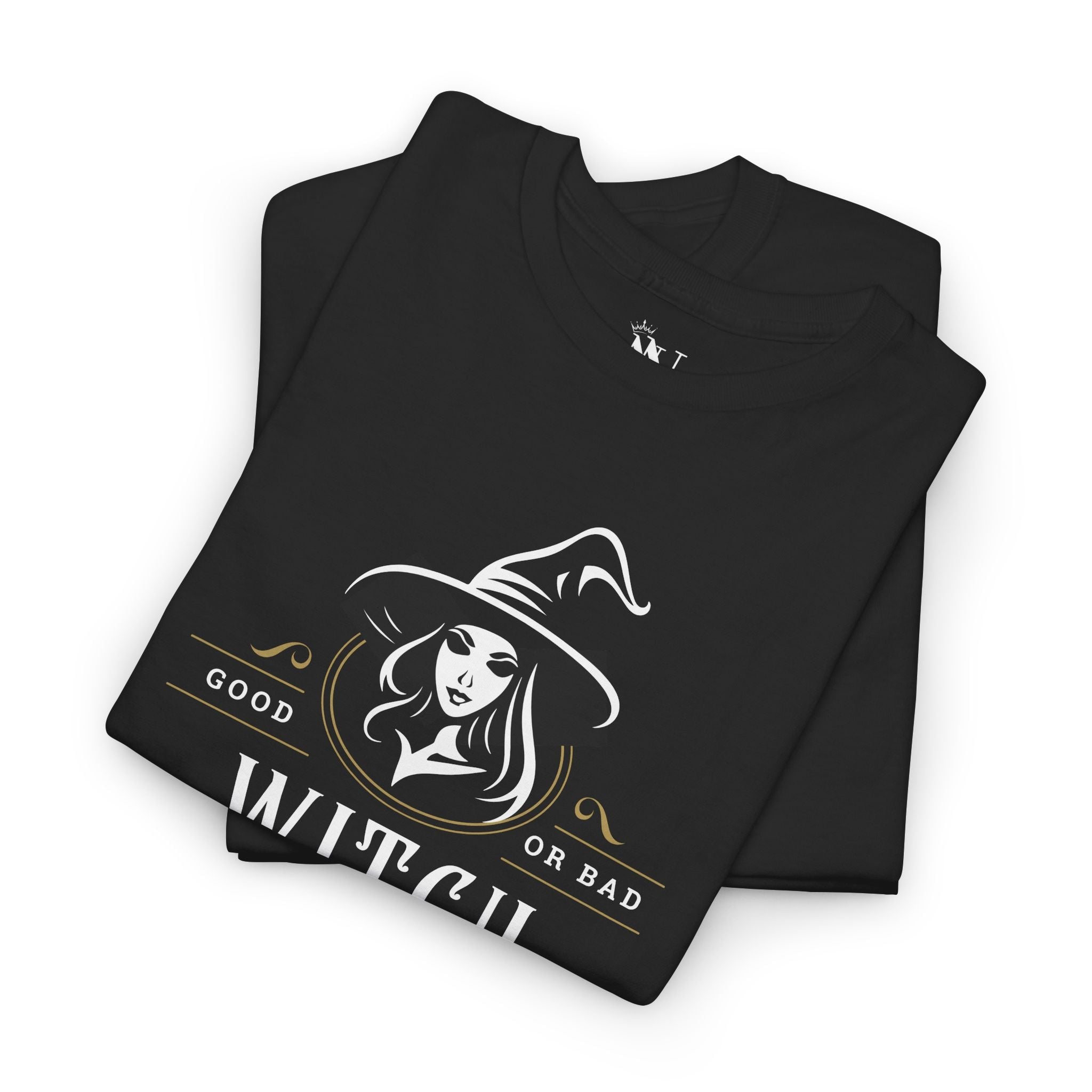 Good or Bad Witch | Mix & Match Cotton Unisex Fun-Flirty Lovers’ T-Shirts