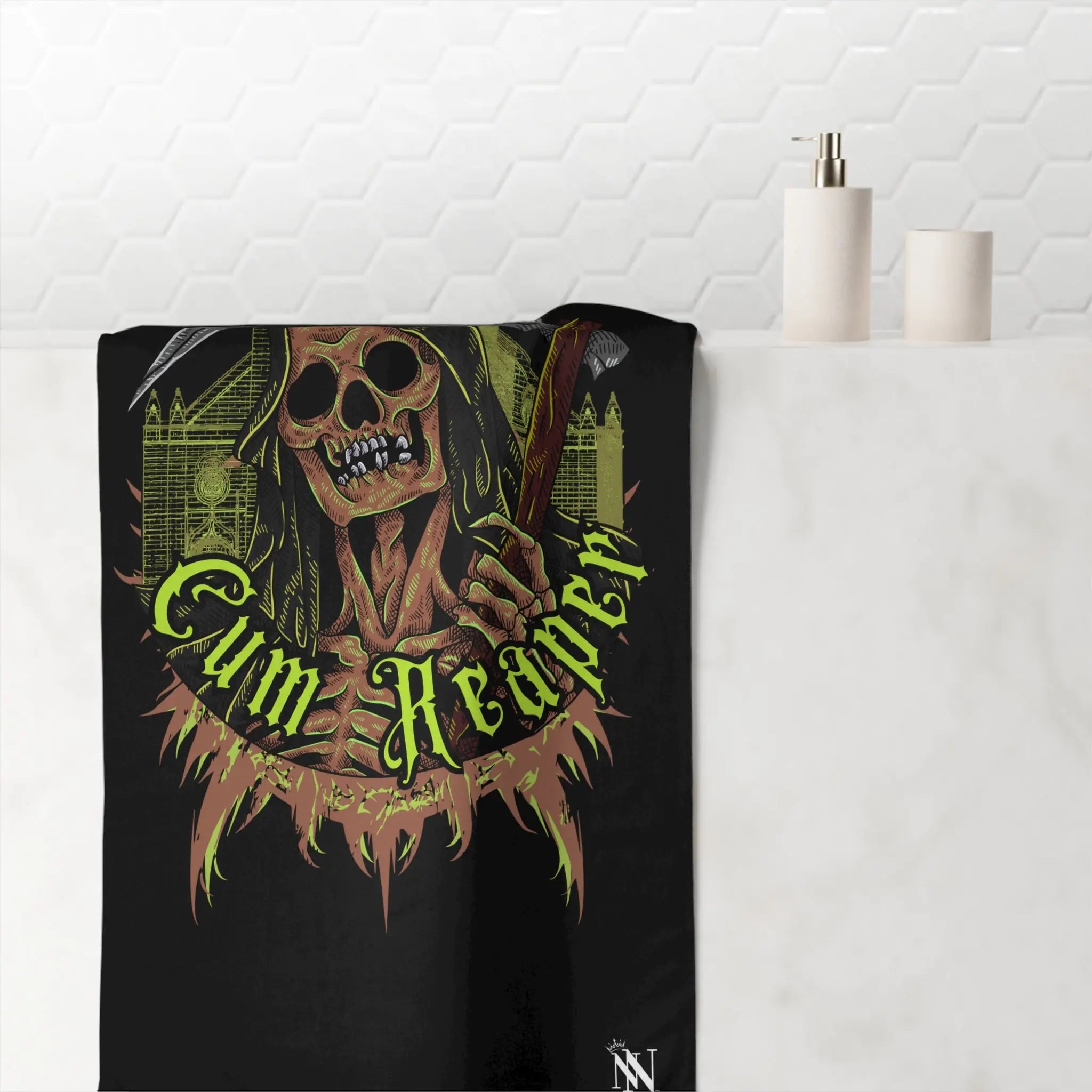 Cum Reaper | Mix & Match XL Fun-Flirty Lovers’ Towels