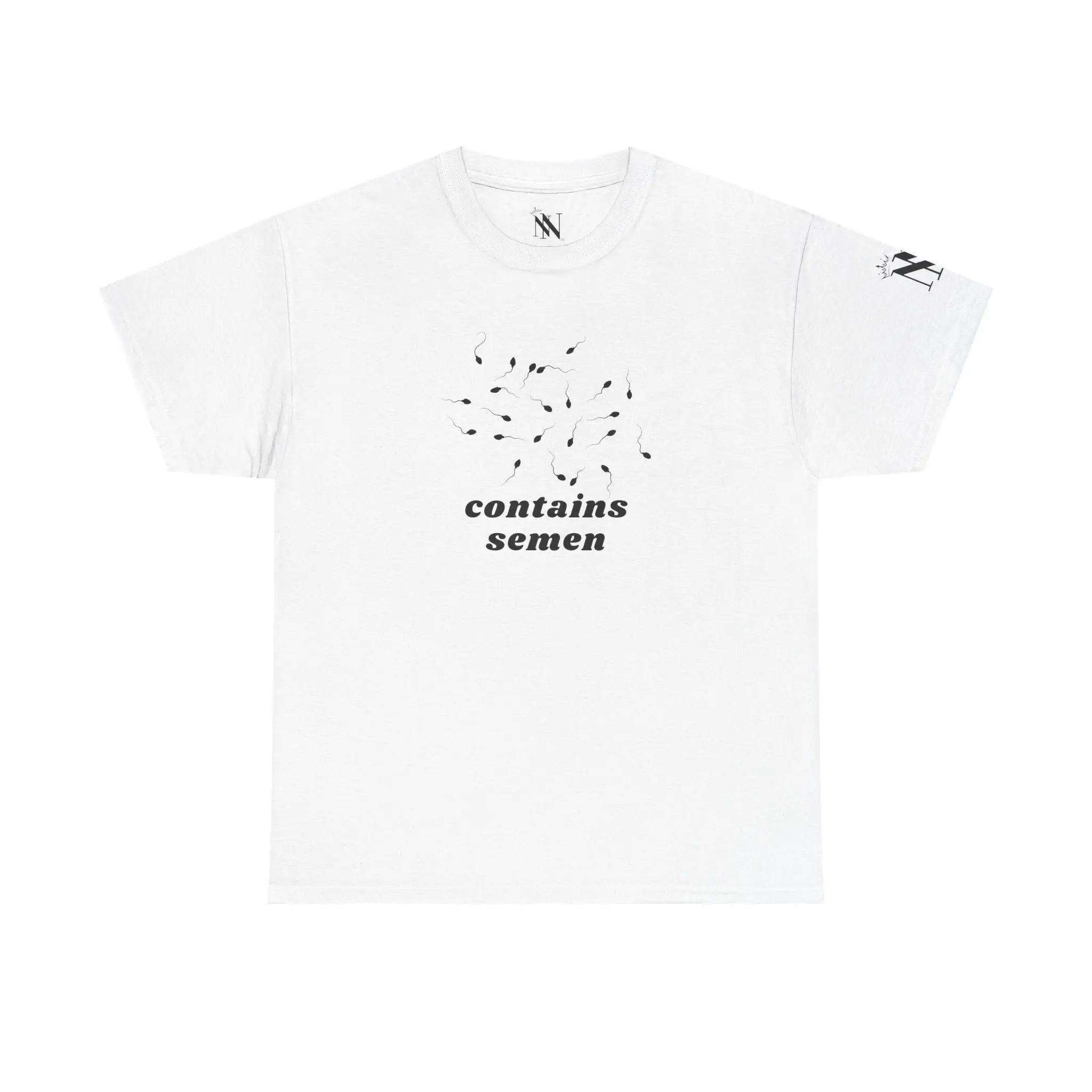 Contains Semen | Mix & Match 100% Cotton Unisex Fun-Flirty Lovers’ Tees