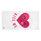 Kiss Me Heart Emoji | Nectar Napkins XL Fun-Flirty Lovers’ Towels