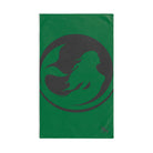 Mermaid Eclipse Green Cum Towel