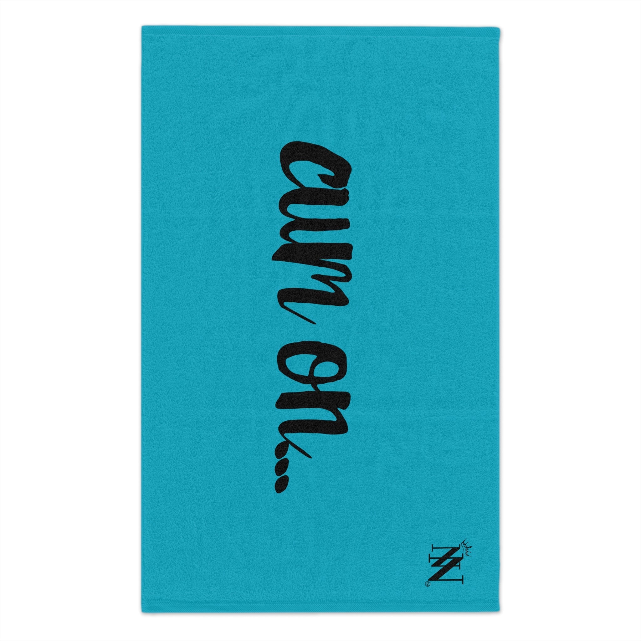 Cum On... Teal | Mix & Match Soft Fun-Flirty Lovers’ Towels